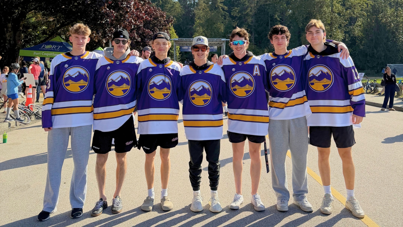 POCO Trailblazers at Terry Fox run